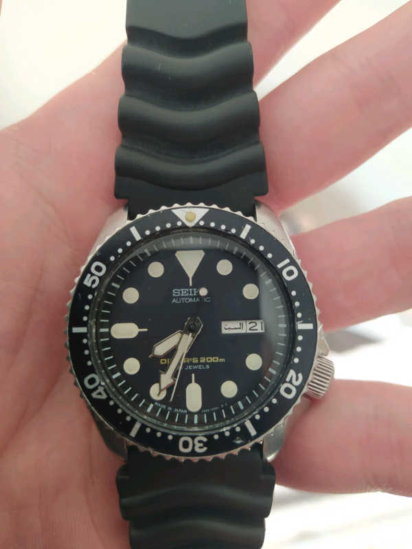 seiko skx007 arabic date